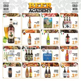 Volantino Deco Maxistore Pagina 9: Birra Moretti €0,89, Paulaner Weissbier €1,19