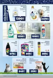 Goods Market akciós újság Oldal 2: Der waschkönig mosógél €2.490,00, Domestos power 5 toalettfrissítő blokk €999,00