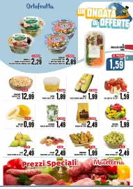 Volantino Al Discount Pagina 5: Pere coscia cestino €2,49, Pomodoro oblungo verde cat I €1,99