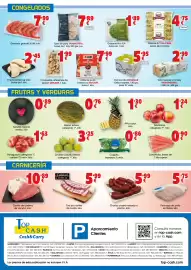 Folleto TOP Cash & Carry Página 12: McCain patatas 9/9 €4,75, Centro de cadera de vacuno €10,89