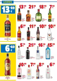 Folleto TOP Cash & Carry Página 2: Puerto de Indias strawberry €10,95, Brockmans gin €21,95