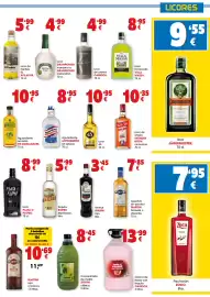 Folleto TOP Cash & Carry Página 3: Carioca crema de fresas con tequila €13,99, Aguardiente Antioqueño €8,95