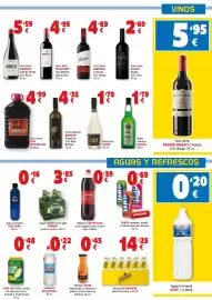 Folleto TOP Cash & Carry Página 5: Los Hornillos vino tinto €4,99, Bernon albariño €35,00