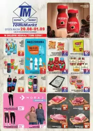 TomiMarkt gazetka Strona 1: SOS KIELECKI €3,99, ŚLEDŹ MARYNOWANY Z SELEREM I ORZECHAMI €2,50