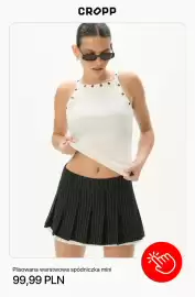 Cropp gazetka tydzień 34 Strona 5: Spódniczka mini plisowana warstwowa Cropp €99,99