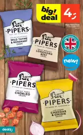 Dealz gazetka tydzień 34 Strona 26: Pipers Chipsy Crisps €4,50