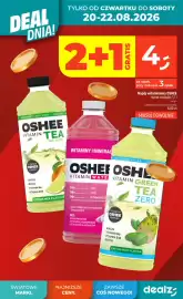 Dealz gazetka tydzień 34 Strona 3: Napój witaminowy OSHEE €4,00