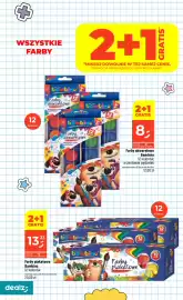 Dealz gazetka tydzień 34 Strona 42: Farby plakatowe Bambino €13,33, Farby akwarelowe Bambino €8,00