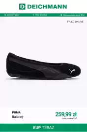 Deichmann gazetka tydzień 34 Strona 10: Baleriny Puma €259,99