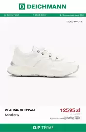 Deichmann gazetka tydzień 34 Strona 3: Sneakersy Claudia Ghizzani €125,95