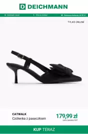 Deichmann gazetka tydzień 34 Strona 4: Czółenka z paseczkiem Catwalk €179,99