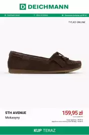 Deichmann gazetka tydzień 34 Strona 6: Mokasyny 5th Avenue €159,95