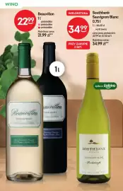 Żabka gazetka | Alkohole Strona 12: Wino białe Southbank Sauvignon Blanc wytrawne €34,99
