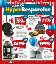 Bilka tilbudsavis uge 34 Side 2: DeLonghi EXAM 440.35.BK €3.699,00, Kenwood køkkenmaskine €1.999,00