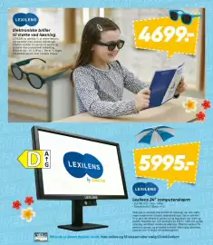 Bilka tilbudsavis uge 34 Side 21: Lexilens 24” computerskærm €5.995,00, Elektroniske briller til støtte ved læsning €4.699,00