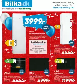 Bilka tilbudsavis uge 34 Side 23: AEG induktionskogeplade €4.999,00, Aeg ovn €4.444,00