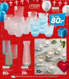 Bilka tilbudsavis uge 34 Side 30: Lyngby fyrfadsstage €10,00, Lyngby karaffel €39,00