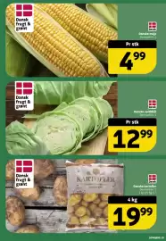 Løvbjerg tilbudsavis uge 34 Side 15: Majs €4,99, Spidskål €12,99