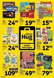 Løvbjerg tilbudsavis uge 34 Side 30: Svinekoteletter €49,99, M&M's, Maltesers el. Carletti ekstra store €19,99