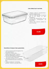 Clas Ohlson kundeavis uke 34 Side 2: Liten ildfast form med lokk €41,90
