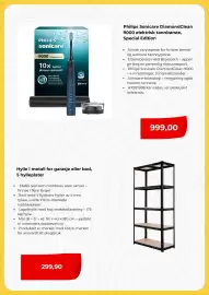 Clas Ohlson kundeavis uke 34 Side 3: Philips sonicare diamondclean 9000 elektrisk tannbørste special edition €999,00