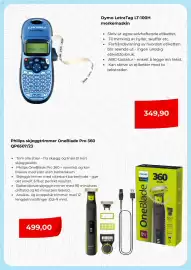Clas Ohlson kundeavis uke 34 Side 4: Dymo LetraTag LT-100H merkemaskin €349,90