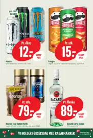 Min Købmand tilbudsavis uge 34 Side 13: Nescafé Gold Instant Kaffe €79,00, Bacardi Carta Blanca €89,00