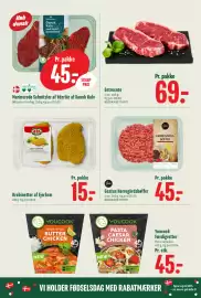 Min Købmand tilbudsavis uge 34 Side 5: Entrecote €69,00, Gestus Herregårdsbøffer €45,00