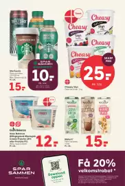 SPAR tilbudsavis uge 34 Side 11: Cheasy Skyr €25,00, Naturli' drikke €15,00