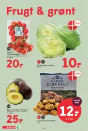 SPAR tilbudsavis uge 34 Side 2: Gestus Samsø Kartofler €12,00, Gestus Dansk Iceberg €10,00