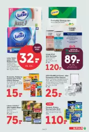 SPAR tilbudsavis uge 34 Side 21: Longo Vital eller Gerimax €120,00, Lotus Just-1 Toiletpapir / Køkkenruller €32,00