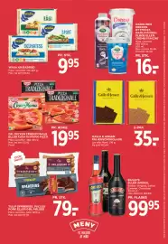 MENY tilbudsavis uge 34 Side 33: Baileys eller Aperol (flaske) €99,95, Wasa knækbrød €9,95