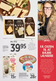 MENY tilbudsavis uge 34 Side 9: Président Brie L'Ovale Extra Creamy eller Galbani Burrata Mini €28,00