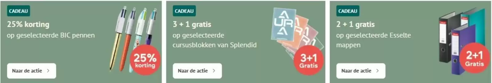 Standaard Boekhandel folder Pagina 1