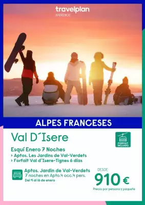 Catálogo Travelplan (válido hasta el 16-01)