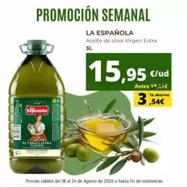 Folleto Tu Trébol Hipermercados semana 34 Página 3: La española - aceite de oliva virgen extra €15,95