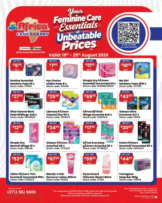 Africa Cash and Carry (valid until 25-08)