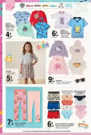 Catálogo E.Leclerc Página 12: Camiseta manga corta o manga larga €4,95, Camiseta manga corta con cuello polo €6,95
