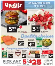 Quality Foods flyer week 34 Page 1