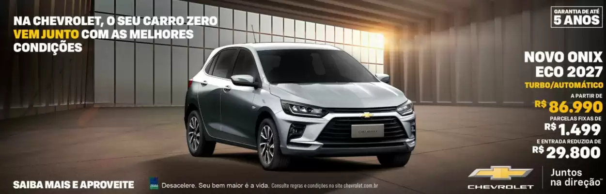 Chevrolet (válido até 2-10)