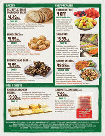 Central Market weekly ad week 34 Page 6: Salad Bar €8,99, Mini Scones €5,99