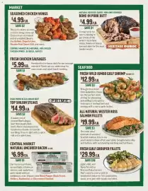 Central Market weekly ad week 34 Page 3: Central Market all-natural, air-chilled chicken wings €4,99