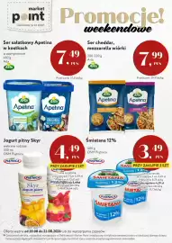 Market Point gazetka Strona 10: Jogurt pitny Skyr Nektarynka OSM Piątnica €4,49, Śmietana OSM Piątnica 12% €3,49
