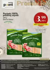 Market Point gazetka Strona 11: Parówki 100% polskiej szynki Dolina Dobra €3,99