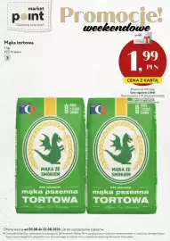 Market Point gazetka Strona 4: Mąka pszenna tortowa PZZ Kraków €1,99