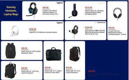 Canada Computers flyer Page 12: Swiss Gear 16" 5211 Intro Laptop Backpack €49,99