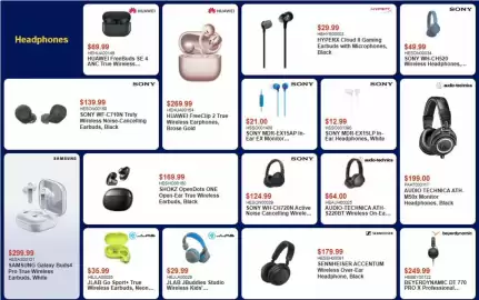 Canada Computers flyer Page 10: Jlab go sport+ true wireless earbuds, neon €35,99