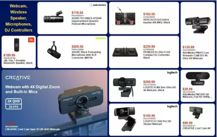 Canada Computers flyer Page 11: Logitech c922 pro hd stream webcam €109,99