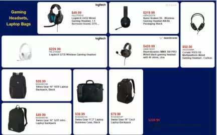 Canada Computers flyer Page 12: Swiss Gear 16" 5211 Intro Laptop Backpack €49,99