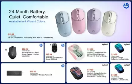 Canada Computers flyer Page 8: Logitech Design Collection Limited Editi... €19,99
